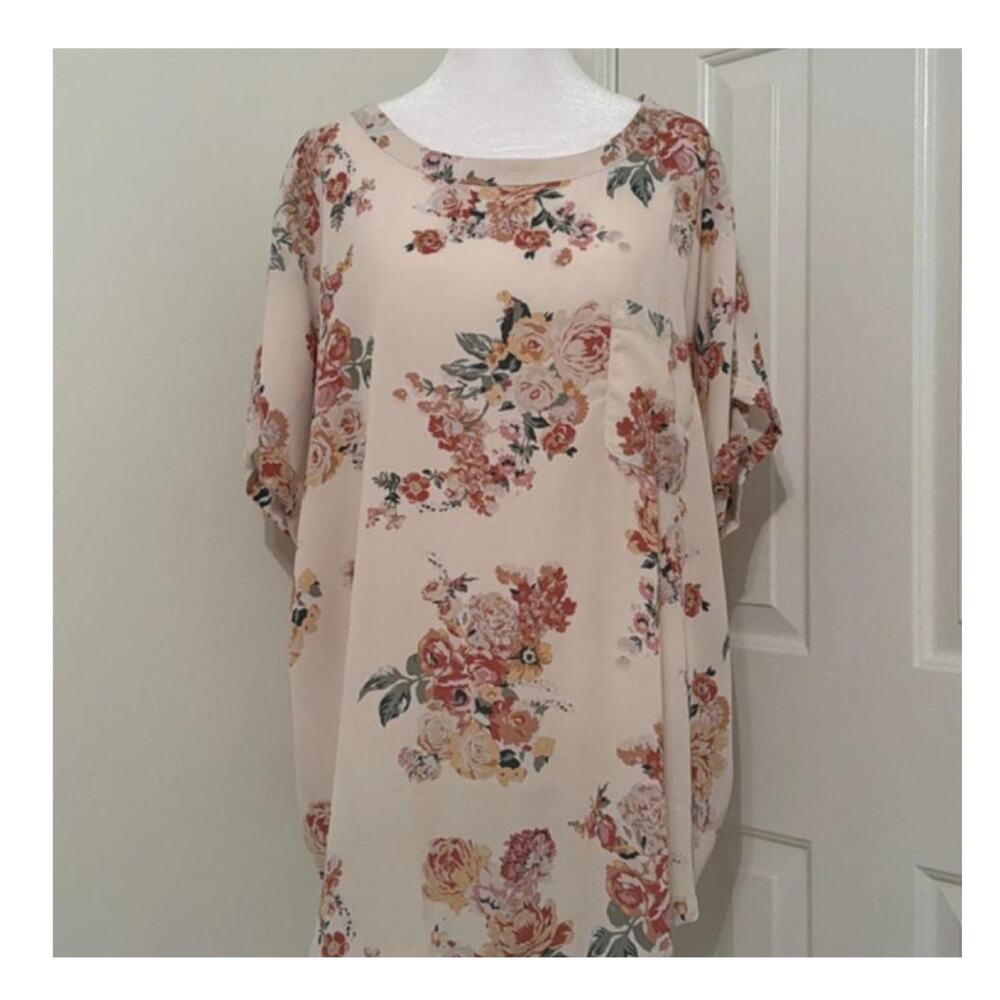 Buffalo David Bitton Floral Blouse